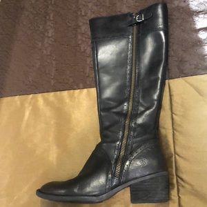 Born Poly Knee Boots Size 8.5M